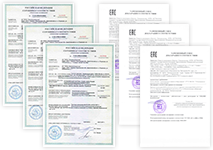 Сертификаты и декларации о соответствии