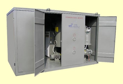 Установка для обработки трансформаторного (турбинного, индустриального) масла УВМ 10-10В У1
